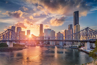 Brisbane city story bridge