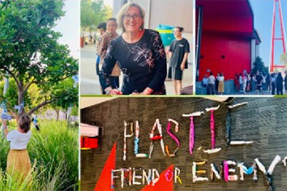 Collage sustainability activities