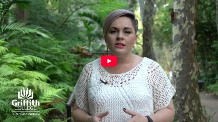 Play Video - Diploma of Criminology student, Cindy Watts, gives advice to new students