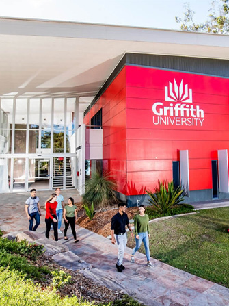 College campus ground