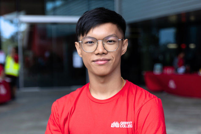 Male student