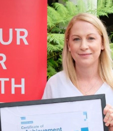 Student chantel on campus