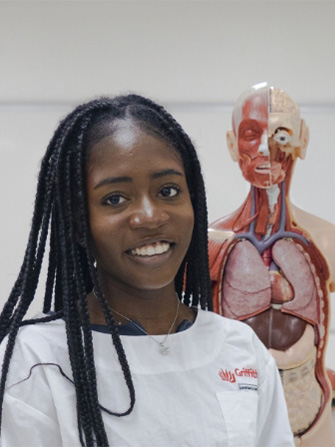 Student health lab human skeleton