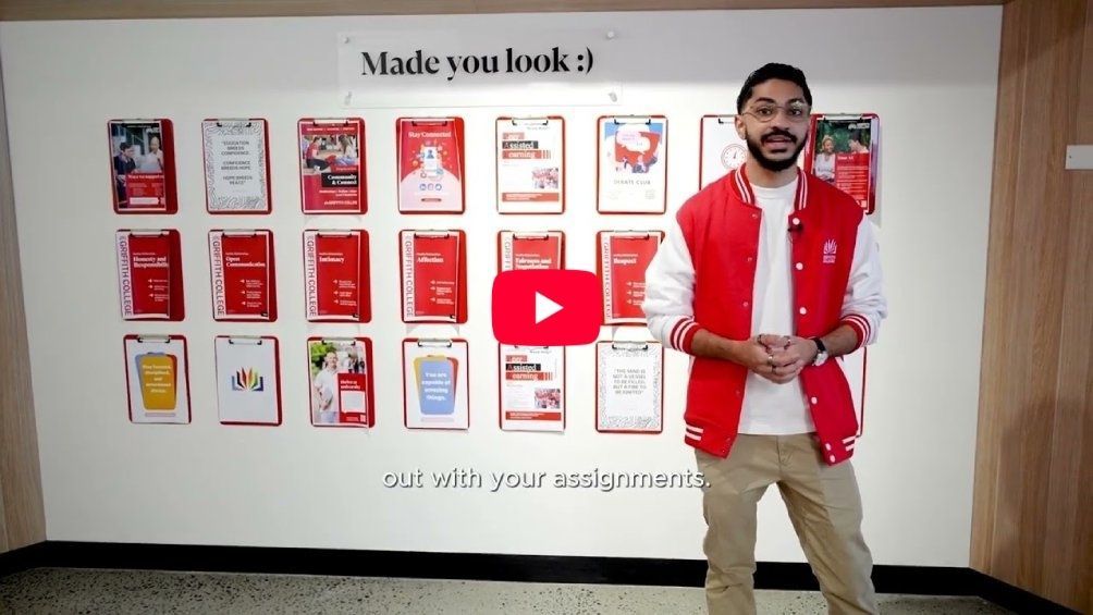 Play Video - Welcome to our Brisbane City Campus