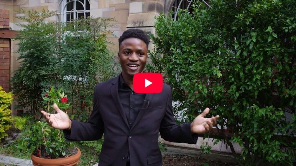 Play Video - Wisdom’s Graduation Story